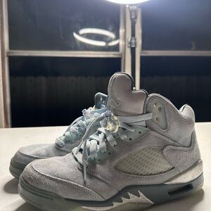 Gray High-Top Sneakers